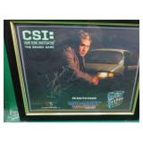 Signed Eric Szmanda CSI 8x11' Framed Picture