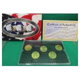 2000 USA Gold Edition State Quarter Set Collection