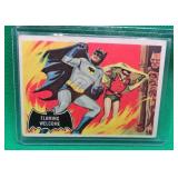 Batman 1966 Topps #51 Blkack Bat Logo Card