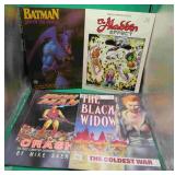 4x Graphic Novel Comics Iron Man 1988 Black Widow