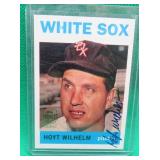 Signed Hoyt Wilhelm 2002 Topps Archives Reprint #1