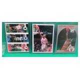 3x Michael Jordan 1990-91 Hoops #65 1994-95 UD CC