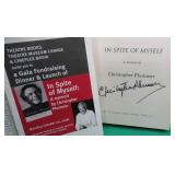 Signed Christopher Plummer 2008 1st Edition HCBook