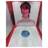 1990 David Bowie Aladdin Sane Rare Clear Vinyl LP