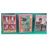3x Whitey Ford 1960's Topps Baseball World Series