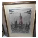 1950's Limited Edition Print by Stephen Lowe