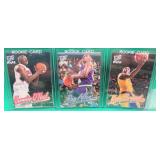 3x 1996-97 Fleer Ultra Rookies Kobe Bryant #52 ++
