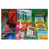 11x Sealed Packs Pro Set Soccer NBA Hoops Football