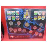 1992 Canada 125th Ann. Province Coin Collection