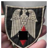 WWII German Youth Eagle Shoulder Patch Insignia
