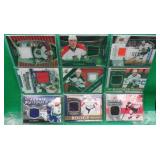 9x RELIC Jersey Hockey Cards Carter Vanecek ++