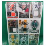 9x RELIC Jersey Hockey Cards Frederic Lindell Rask