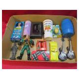 Retro Cool Box Lot Toys Walkman AC-DC Guitars MORE