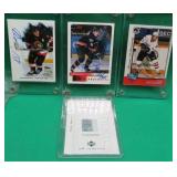 3x hockey Cards Yashin Auto Brendl /301 Legwand/50