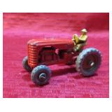 Old Lesney 4B Massey Harris Farm Tractor Toy