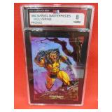 1992 Marvel Wolverine Graded Promo Card KSA 8NMM