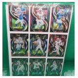 9x 2024 Panini Select Concourse Prizm Parallels ++
