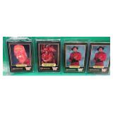 4x 1991 WWF Swanson Sealed Packs Hulk Hogan +