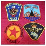 Native Police Canada Lot 4 Indian Reserve Patches
