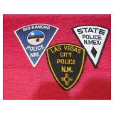 USA Police Lot 3 New Mexico Patches Las Vegas