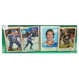 4x Mark Messier 1980's 2nd & 4th YR Red Rooster