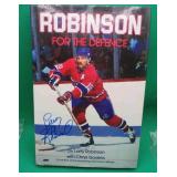Signed Larry Robinson 1988 Hardcover Book Montreal