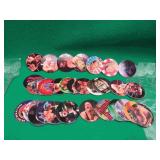 31x WWE Wrestling Pogs 1995 Undertaker Lex Luger +