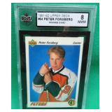 Peter Forsberg KSA 8.0 1991-92 Upper Deck #64 RC