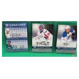 3x BAP Signature Auto's Daniel & Henrik SEDIN Dual