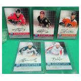 5x 2008-09 BAP Signatures Dion Phaneuf - Jokinen +