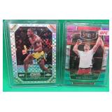 2x UFC Cards Tom Aspinall2022 Select PRIZM RC +1
