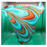 Huajie 12'  Large Glass Vase Multi Color NO USA