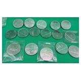 16x Canada $1 Dollar Nickel Coins 1973-1985