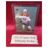 2022-23 UD Slafkovsky Rookie Hockey Card