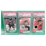 Antoine Vermette Dan Hamhuis Relic Jerseys + Auto