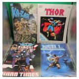 4x Marvel Graphic Novels Comic Kull 1989 Thor 1987