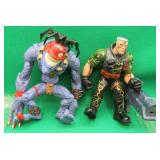 2x1998 Hasbro Small Soldiers Chip Hazzard Insaniac