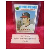 1977 Topps Nolan Ryan Record Breaker Baseball Card