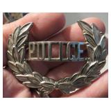 Vintage Canada Police Cap Badge Insignia OLD