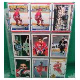 105x Eric Lindros Trading Cards W/ Rookies Inserts