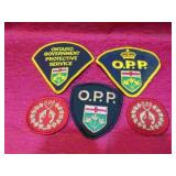 OPP Police Lot 5 Ontario Provincial Uniform Patch