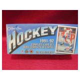1991-92 OPC Hockey Card Complete Set Sealed