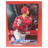 2018 Topps Update Shohei Ohtani RC Baseball Card