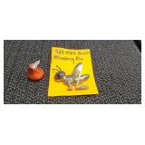 925 Mexico Silver Grasshopper Brooch (missing pin)