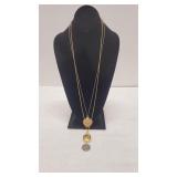 2) Necklaces with Pendants