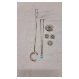Necklaces, Brooch & Earrings