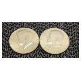1776-1976 D & P Bicentennial Kennedy Half Dollars