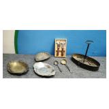 Decorative metal dishes