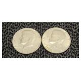 1776-1976 D & P Bicentennial Kennedy Half Dollars