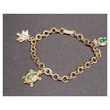 Vintage Bug Themed Bracelet